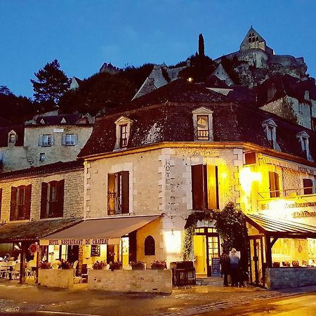 Hotel Du Chateau - Beynac Et Cazenac Exteriör bild